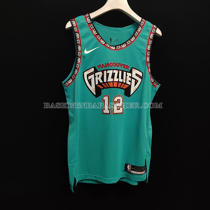 Maillot Memphis Grizzlies Ja Morant NO 12 Classic Authentique Vert